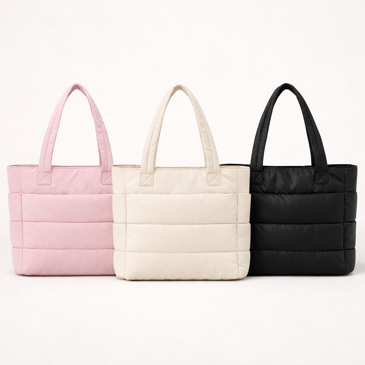 Javelle- Puffy Tote Bag